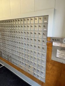 Replacing Mail Boxes And Counter At Larder Lake